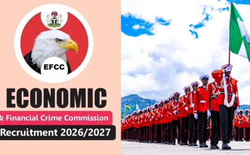 EFCC Recruitment 2026/2027 Portal Starting Date, Apply Online