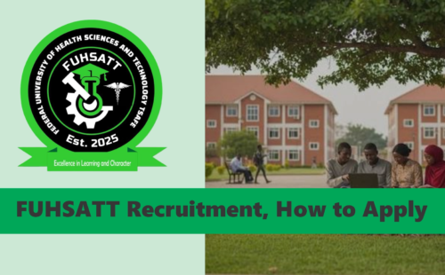 FUHSATT Recruitment 2026/2027 Application Portal, How to Apply