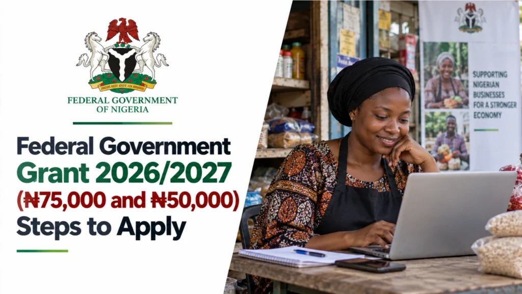 Federal Government Grant in Nigeria 2026/2027 (₦75,000 and ₦50,000)