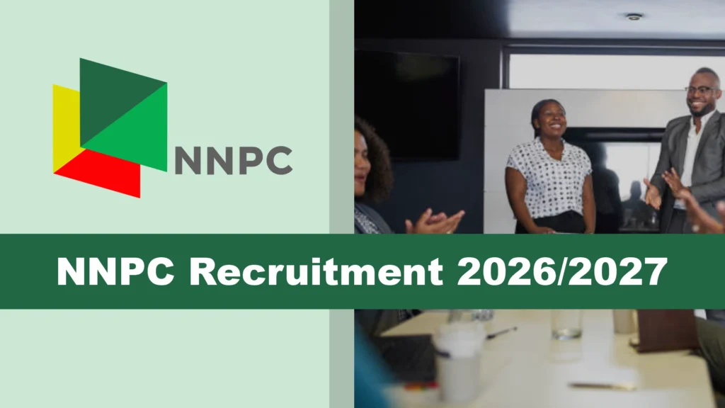 NNPC Recruitment 2026/2027 Starting Date, Application Form Portal