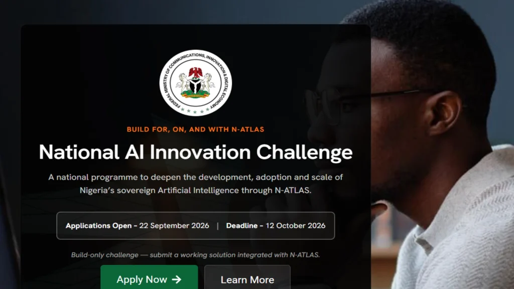 Apply for National AI Innovation Challenge 2026