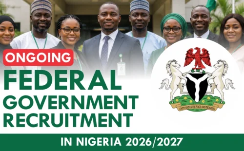 Ongoing Federal Government Recruitment in Nigeria October 2026