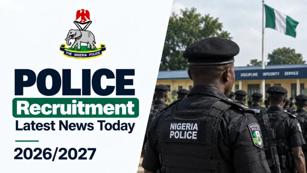 Police Recruitment Latest News Today 2026: Shortlist, Medical Screening and Portal