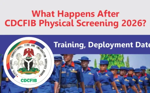 What Happens After CDCFIB Physical Screening 2026? Updates, Training Date