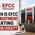 When is EFCC Recruitment Starting 2026/2027? Apply Online