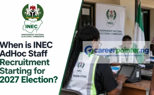 When is INEC AdHoc Staff Recruitment Starting for 2027 Election?
