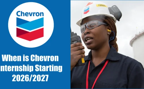 When is the Next Chevron Internship 2026/2027 Application Starting?