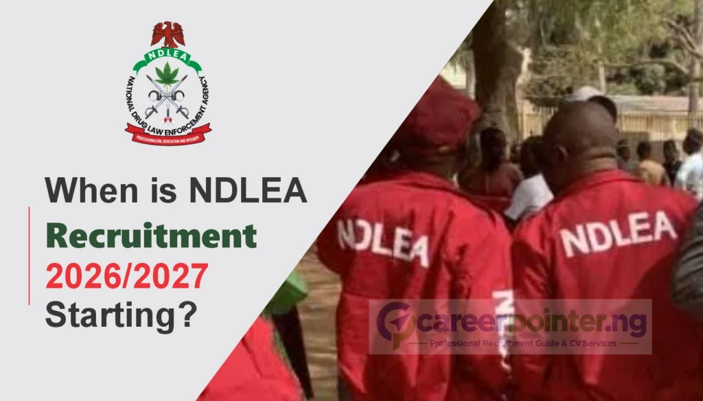 When is the Next NDLEA Recruitment 2026/2027 Starting Date?