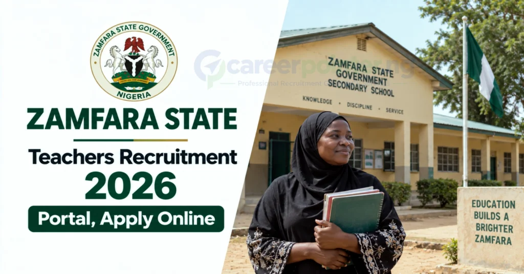 Zamfara State Teachers Recruitment 2026 Portal, Apply Online