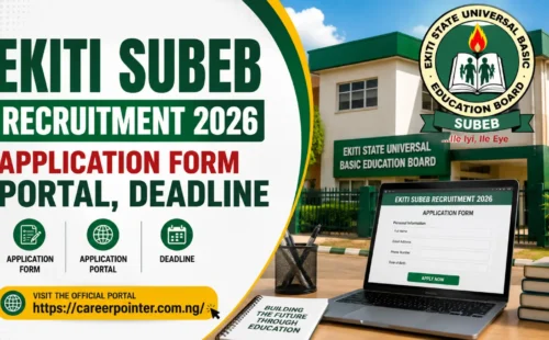 Ekiti SUBEB Recruitment 2026 Application Form, Portal & Deadline