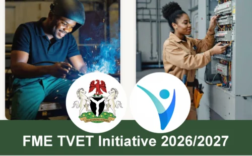 FME TVET Initiative 2026/2027 Registration Portal (₦22,500 Stipend)