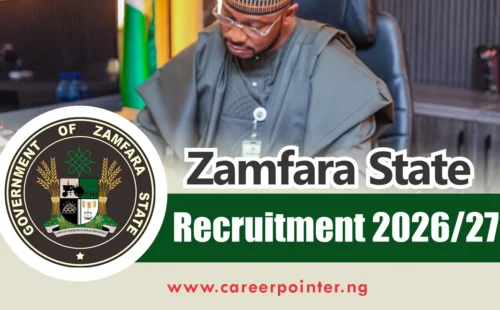 Zamfara State Recruitment 2026 Portal, Application Form, Deadline